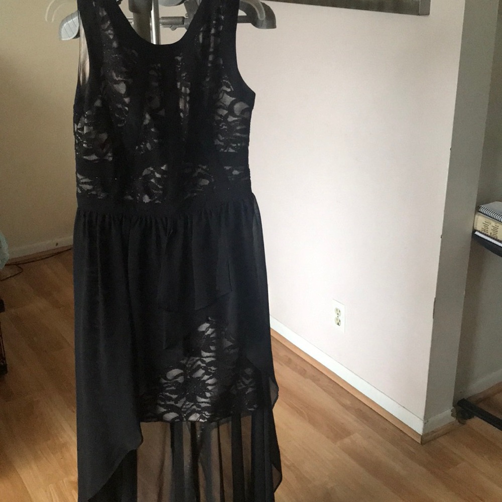 Black and Tan Lace dress